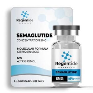 semaglutide 5mg peptide vial for laboratory research