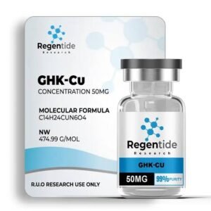 ghk-cu 50mg research peptide in sterile vial